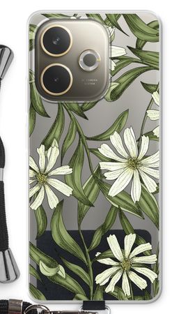 White flower pattern