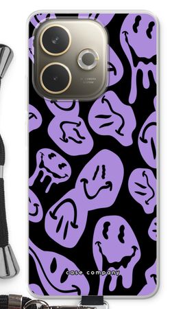 Melting Smiley - Purple