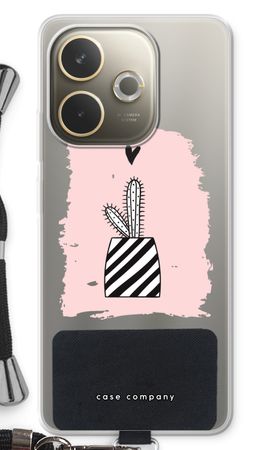 Black and white cactus