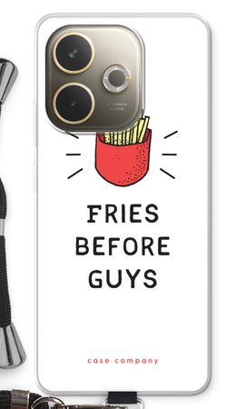Fries before guys