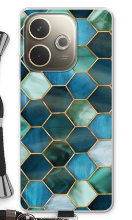 Hexagons in stained glass