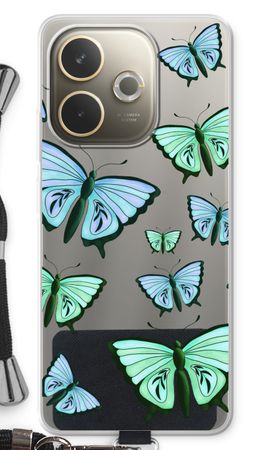 Blue & Green Butterflies