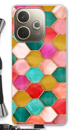 Hexagons in stained glass