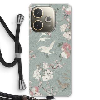 Japanska tranor blommar