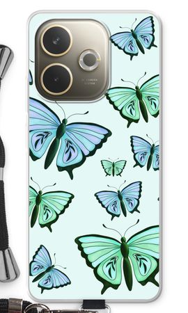 Blue & Green Butterflies