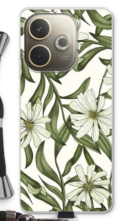 White flower pattern