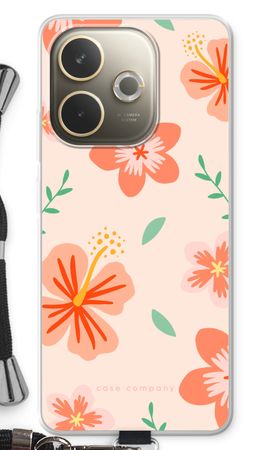 Tropical Pink Flowers