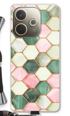 Hexagons in stained glass