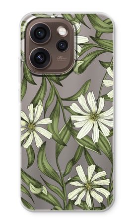 White flower pattern