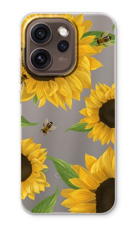 Sunflower and bees