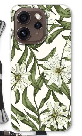 White flower pattern