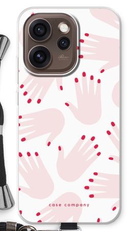 Hands pink