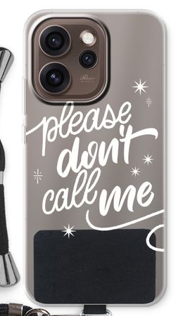 Don't call