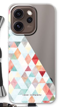 Coloured triangles pastel