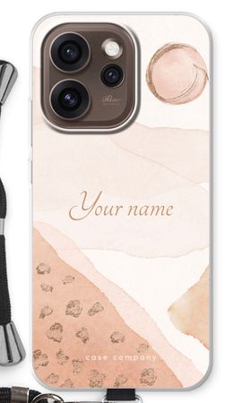 Gold Spots Namecase - Blush