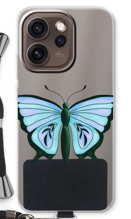 Blauer Schmetterling