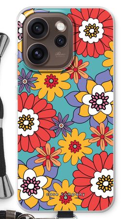 Retro Flowers - Blue