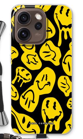 Melting smiley - Yellow