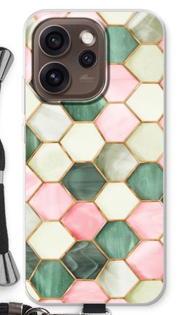 Hexagons in stained glass