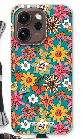 Retro Flowers N°2 - Blue