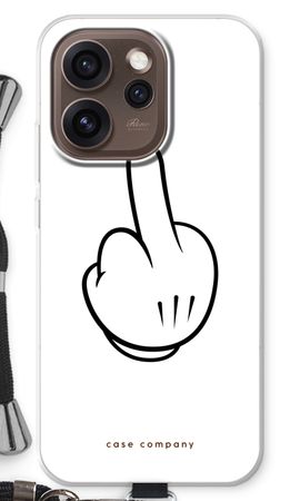 Middle finger white
