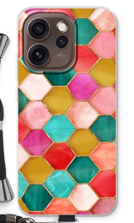 Hexagons in stained glass