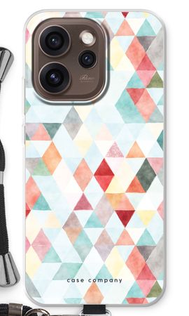 Coloured triangles pastel
