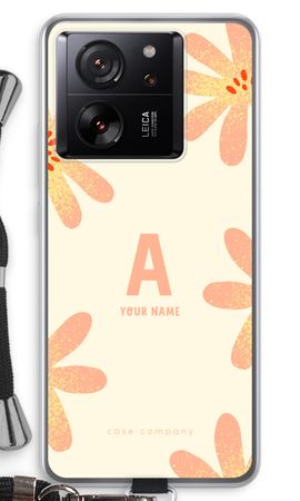 Peach Blossom Monogram