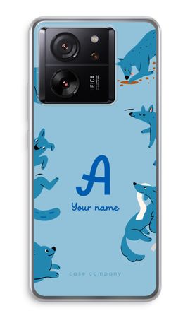 Playful Dogs Monogram