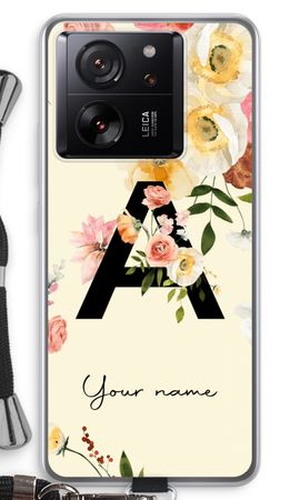 Flirty Flowers Monogram