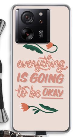 Optimistic flower girl