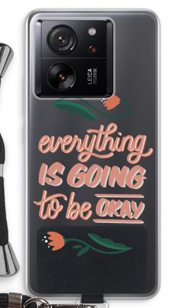 Optimistic flower girl