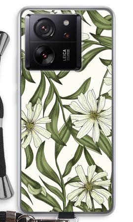 White flower pattern