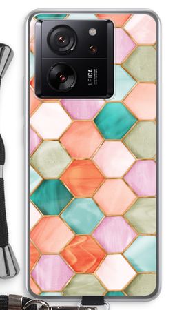 Hexagons in stained glass