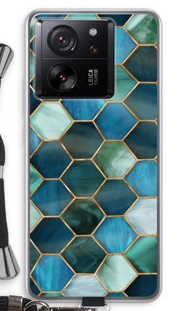 Hexagons in stained glass