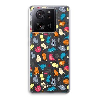 Colourful cats