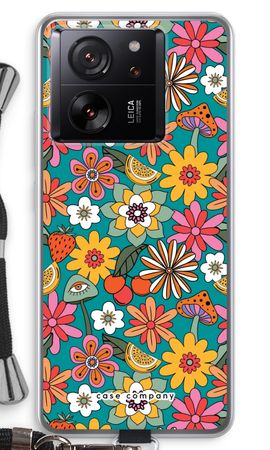 Retro Flowers N°2 - Blue