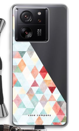 Coloured triangles pastel