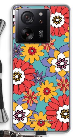 Retro Flowers - Blue