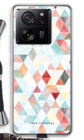 Coloured triangles pastel