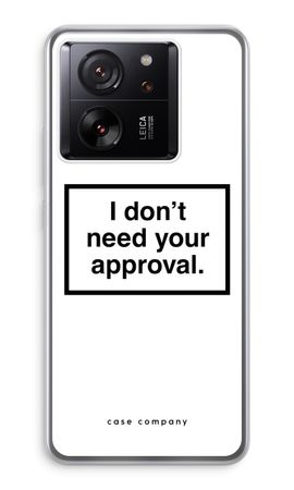 Don't need approval