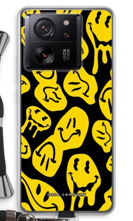 Melting smiley - Yellow