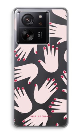Hands pink