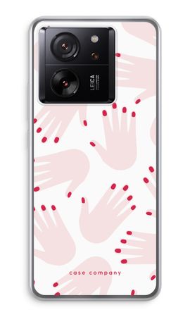 Hands pink