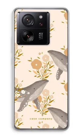 Floral Whales, Xiaomi 13T weiche Hülle