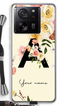 Flirty Flowers Monogram