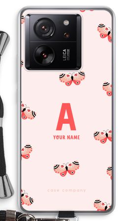 Rosy Butterflies Monogram