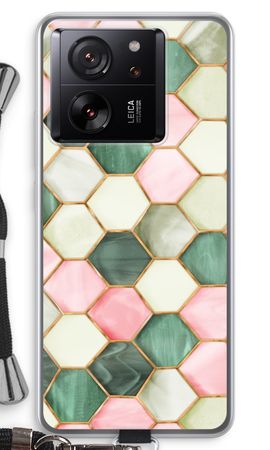 Hexagons in stained glass