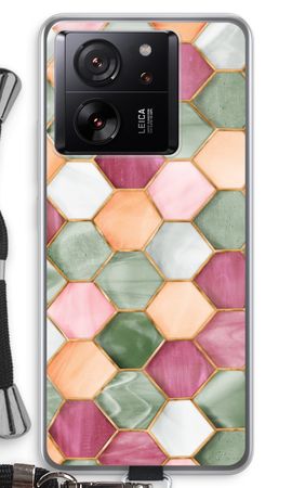 Hexagons in stained glass