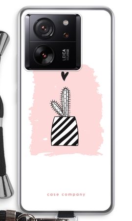 Black and white cactus